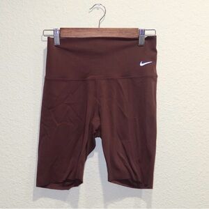 Nike Women's Chocolate Brown Bike Shorts